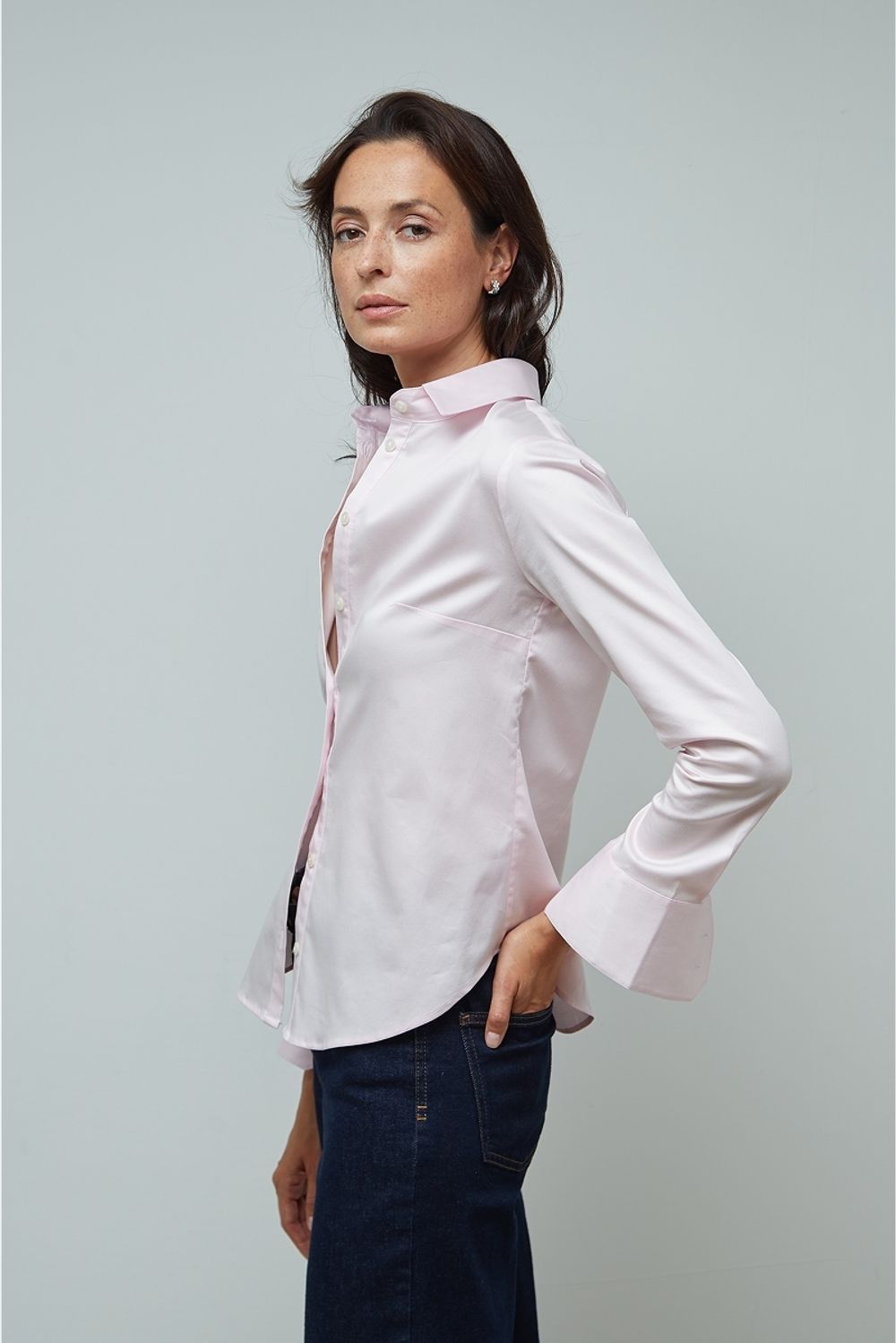 Рубашка Москва розовая