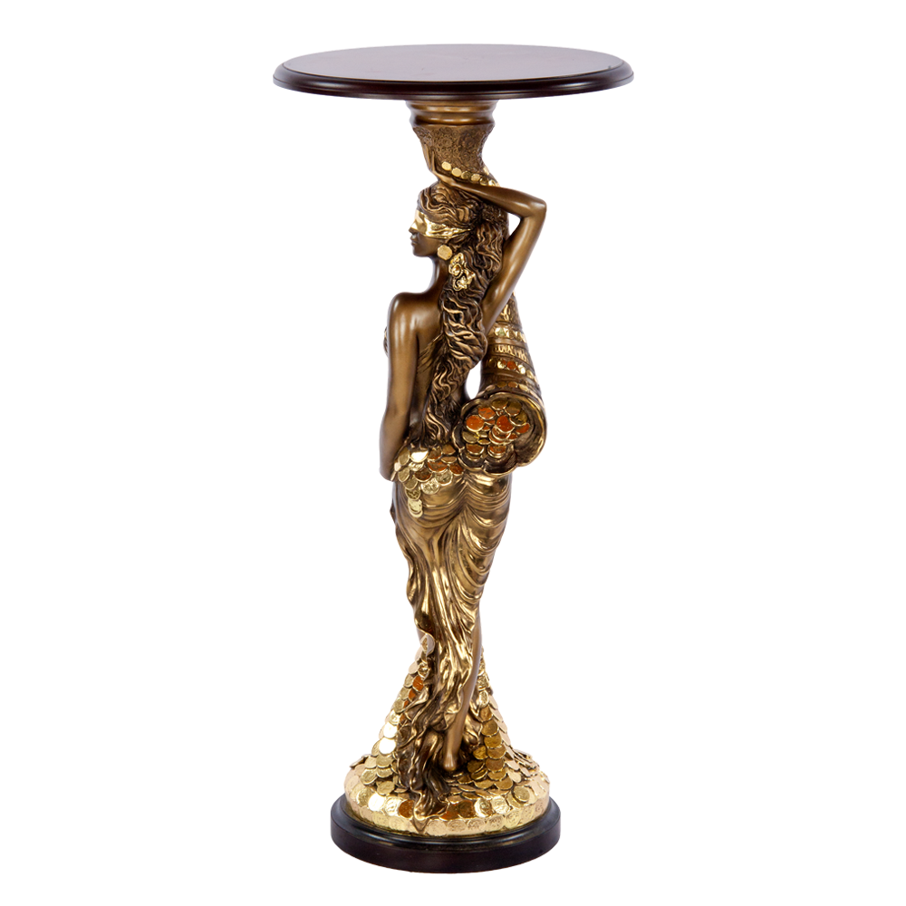 Подставка декоративная Фортуна Бронза