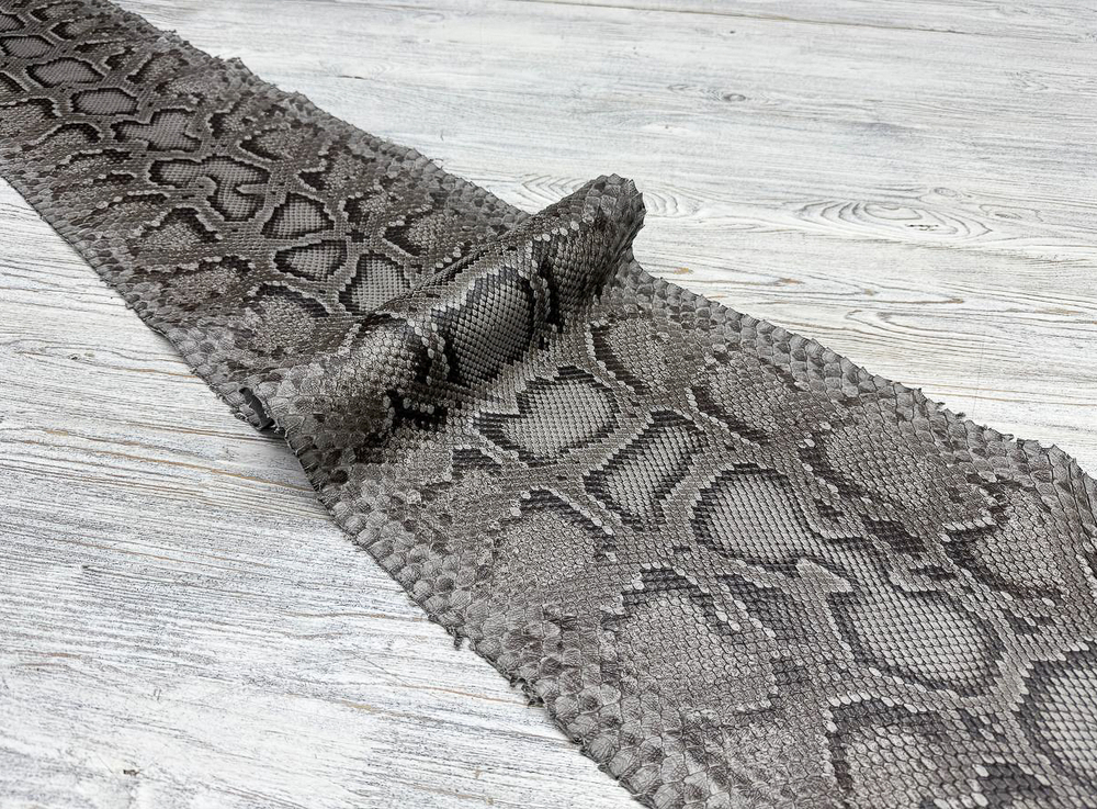 Lanvin Royal Grey (1,1-1,3 мм) натуральная кожа питона