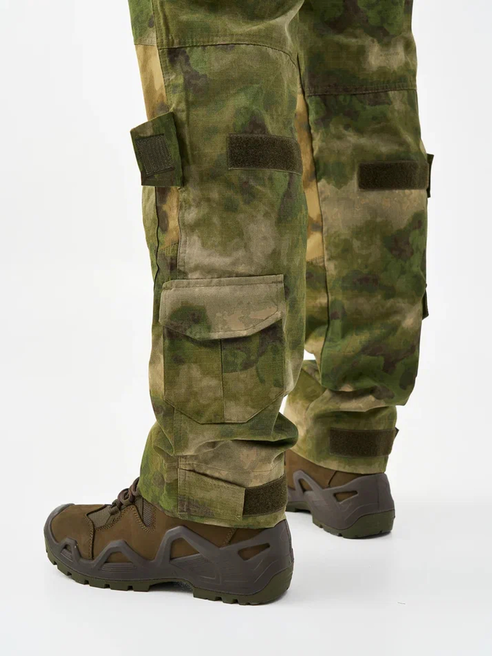 Брюки тактические мужские GEN 3 COMBAT A-TACS FG (ГЕН 3 КОМБАТ А-ТАКС ФГ), MIMICRYA материал рипстоп нейлон + хлопок (50%*50% NYCO), расцветка A-TACS FG (МОХ)