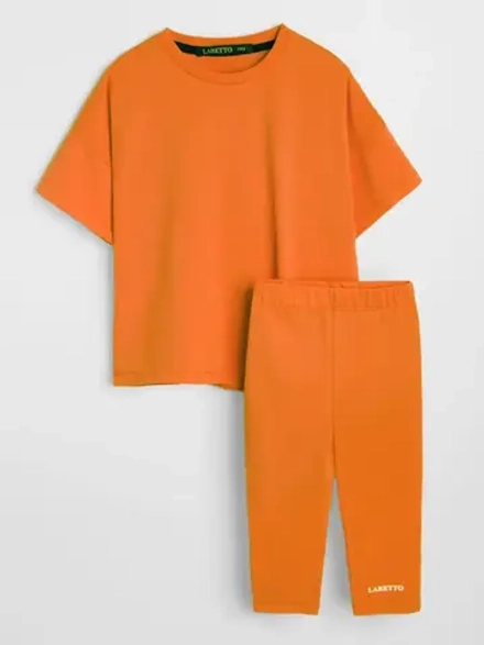 Костюм в садик для девочки футболка и бриджи