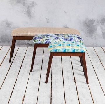 Банкетка Б СТ 06 (тон Орех/ткань Bristol Romb 01)