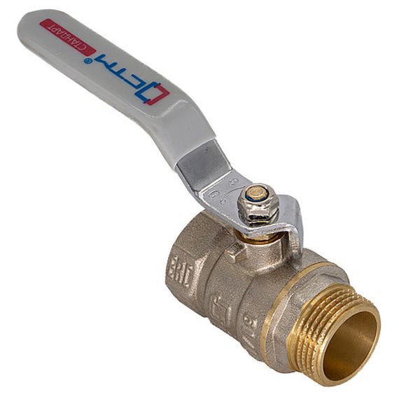 Кран шаровой CTM СТАНДАРТ для воды 1 г/ш рычаг купить в Москве и Московской области по низкой цене с доставкой по России — (2) Кран шаровой CTM СТАНДАРТ для воды 1 г/ш рычаг — (2)