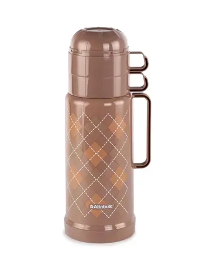 Термос ORIENTAL 1л 2 чашки AVF075