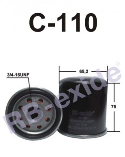 Масляный фильтр RB-Exide C-110