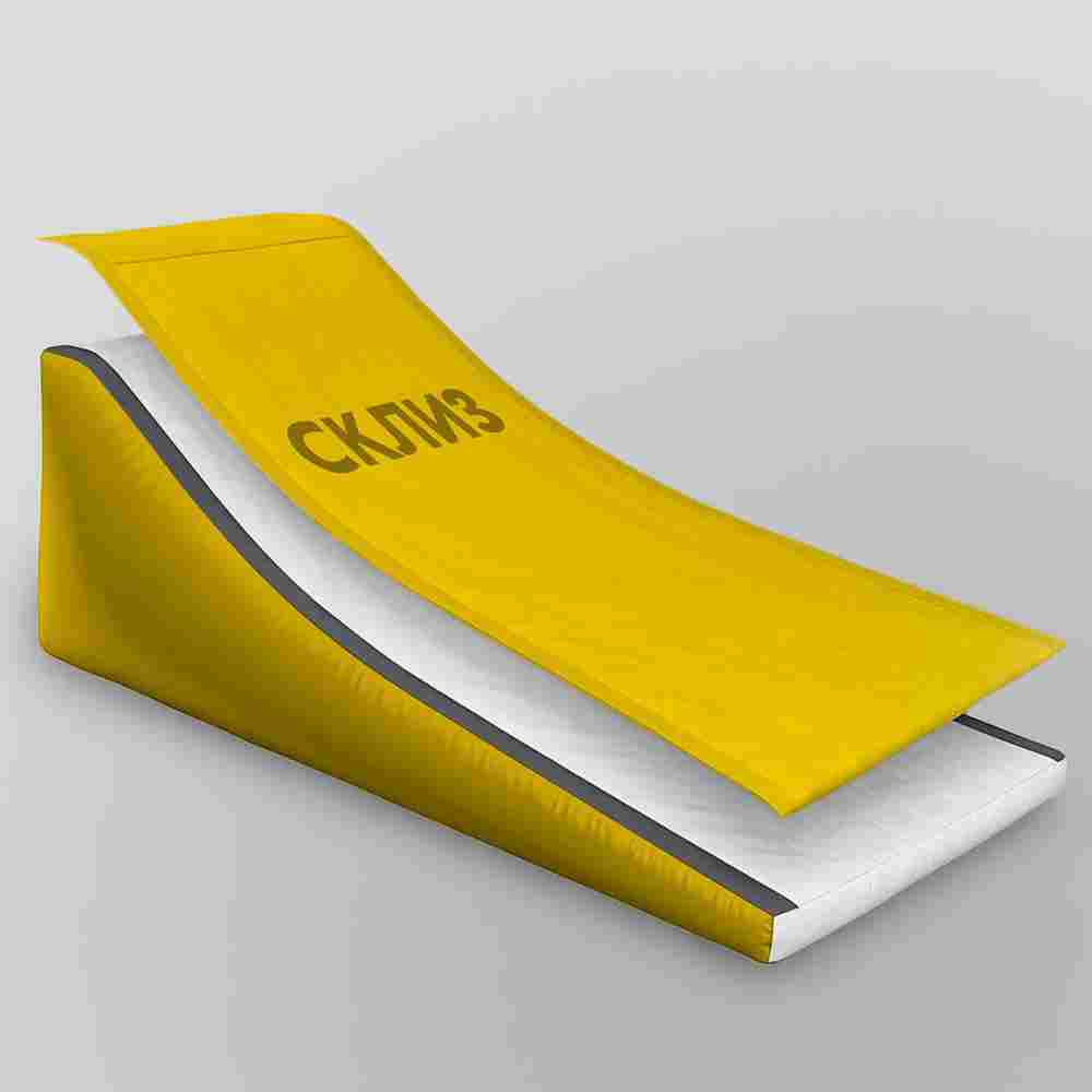 Склиз (полотно) на надувную подушку для фристайла, 8,5*4*2,5 м