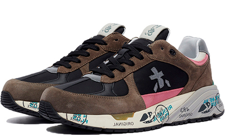 Premiata Mase 5535 Черные с коричневым