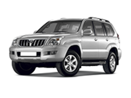 Toyota Land Cruiser 120 Prado 2002-2009 на рейлинги