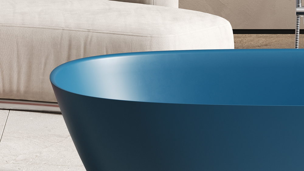 Ванна SOFIA 185x90 матовая покраска по RAL полностью