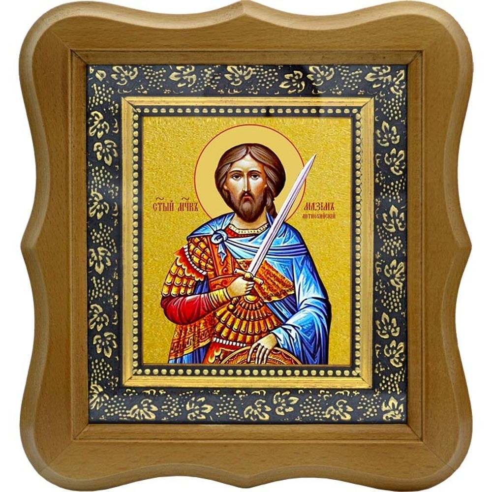 Максим Антиохийский мученик. Икона на холсте.