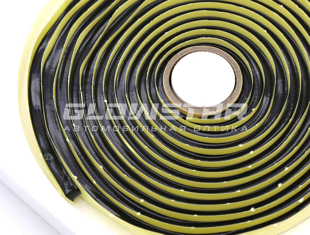 Герметик Butyl Black Hot жесткий, черный (рулон)