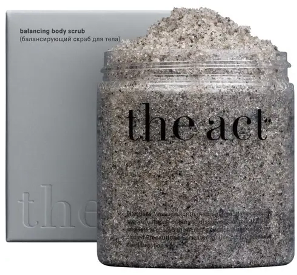 The ACT Balancing Body Scrub Балансирующий скраб для тела 300 гр