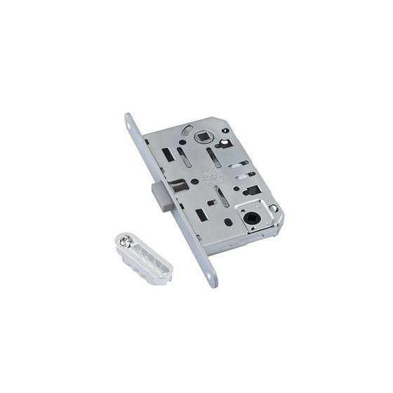 Замок магнитный AGB POLARIS с ответной планкой в цвете хром глянец