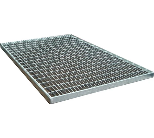 Решетка придверная стал оцинк. 390*590*20 для поддона AQUASTOK