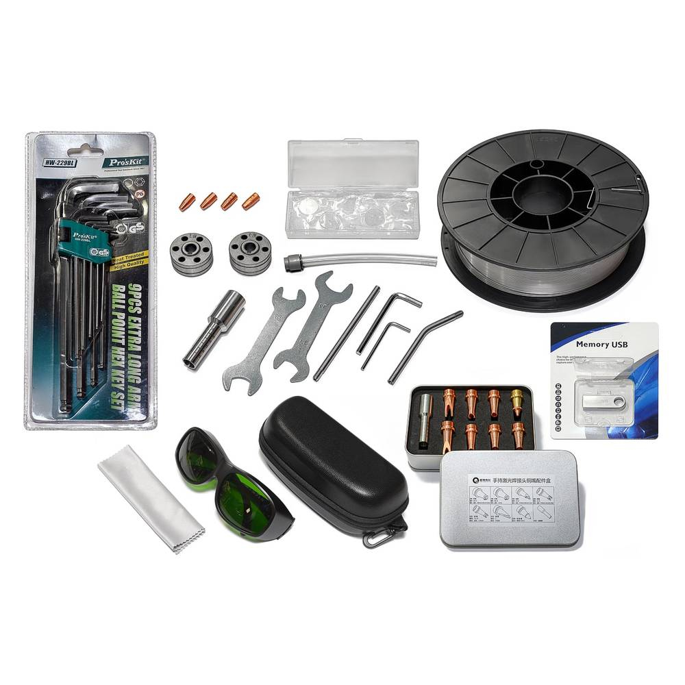 Аппарат для ручной лазерной сварки, резки и очистки HGLW-2000E (Raycus) 045844