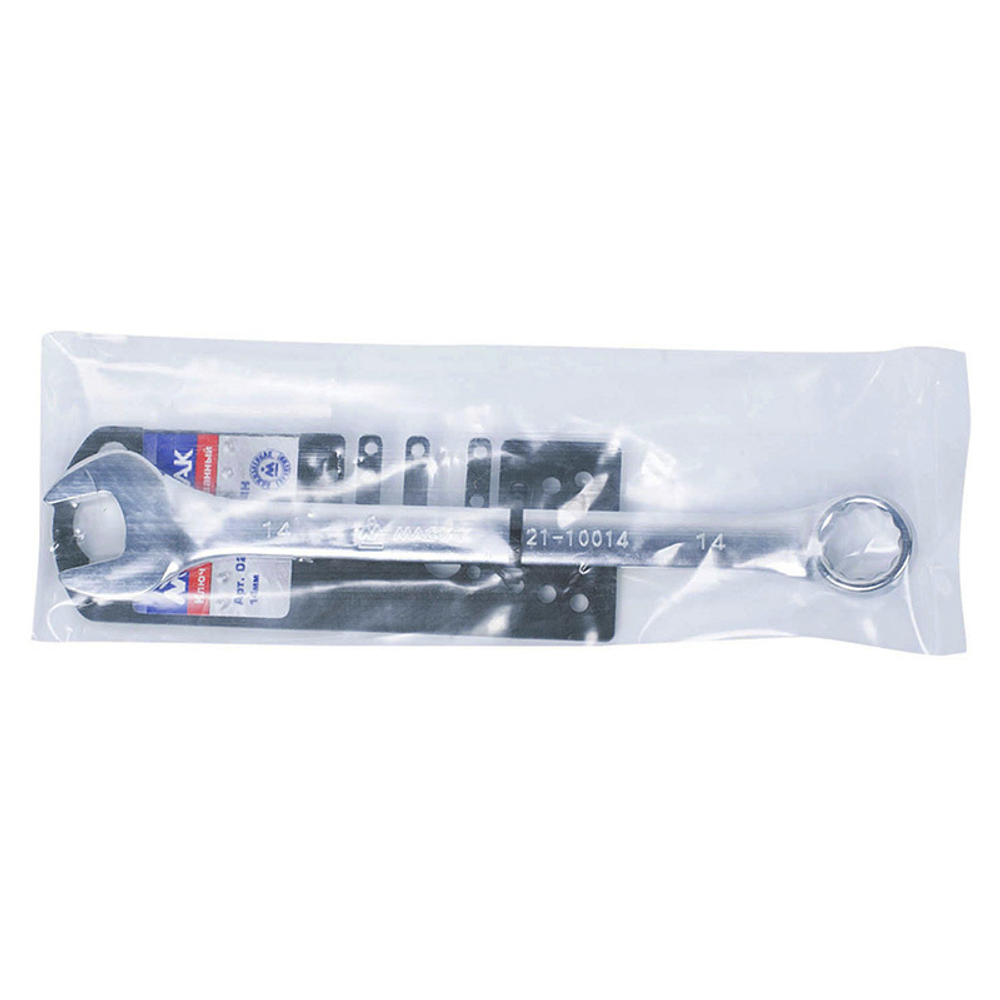 МАСТАК (021-10014H) Ключ комбинированный 14 мм