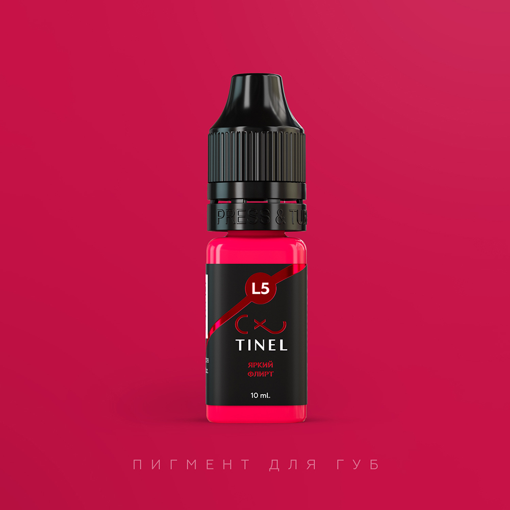 Купить пигмент для татуажа Tinel  L5 Яркий флирт