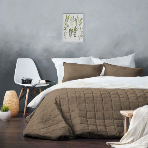 Покрывало Софт 230х250 | серый