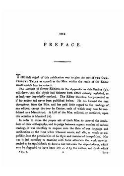 The Canterbury Tales of Chaucer. To which are Added an Essay on His Language and Versification, and an Introductory Discourse Together with Notes and a Glossary. Volume 1 | T. Tyrwhitt; G. Chaucer