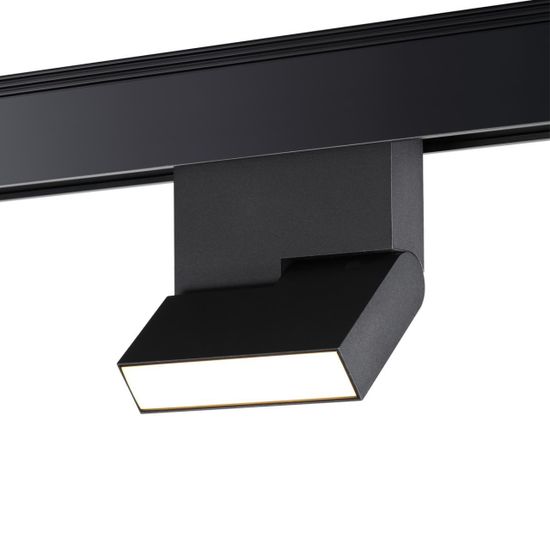 358534 SHINO NT21 083 черный Трековый светильник для низковольного шинопровода IP20 LED 4000K 10W 48V KIT