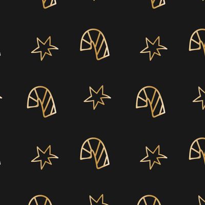 Бесшовный принт со снежинками