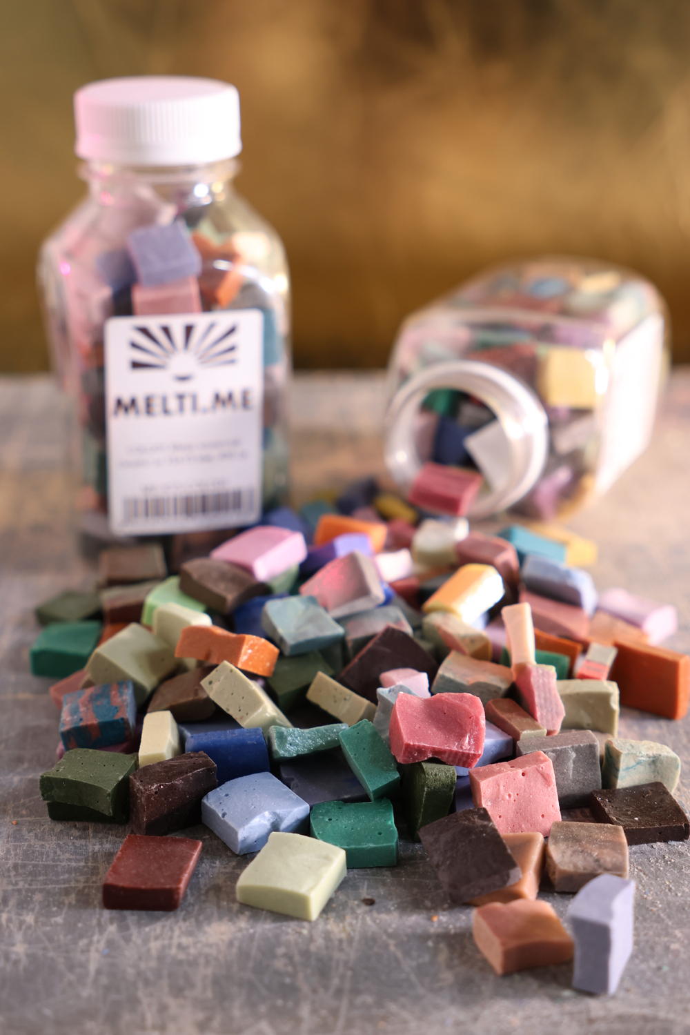 COLD01 Микс колотой смальты 15х15 мм, 400 гр