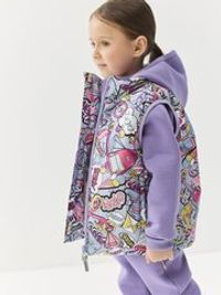 Жилет стеганый на молнии "Sporty Girl"