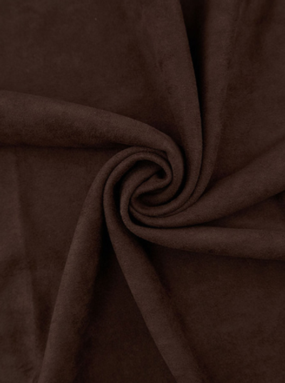 Замша (скуба), 340 гр/м.п., 150 см, кофейный