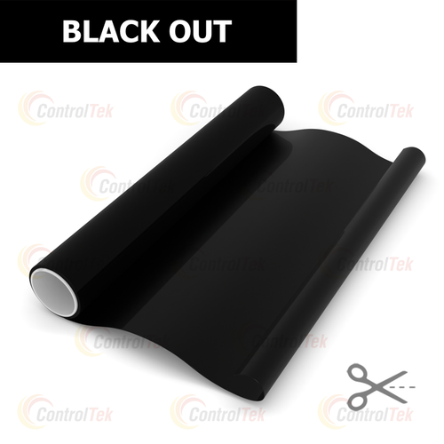 Пленка для окон декоративная BLACK OUT ControlTek, на отрез (ширина рулона 1,524 м.)