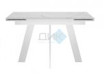 Стол DikLine SKM120 подстолье белое/опоры белые