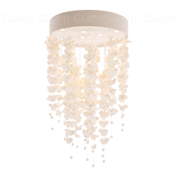 Люстра Cloyd TAONGI C9 / выс. 80 см - керамика - белый (арт.11333)