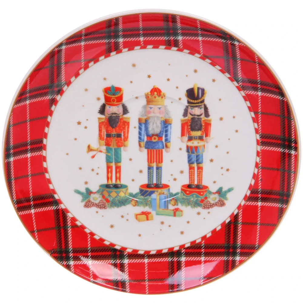 Набор чайный 3предмета ( чайник керамический 300мл+кружка 250мл+блюдце) «Щелкунчик»