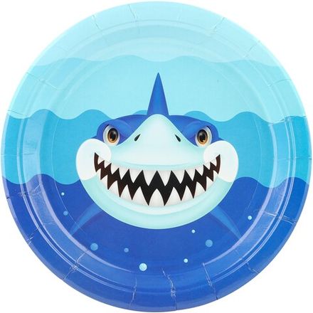 Тарелки "Голубая акула" 18 см