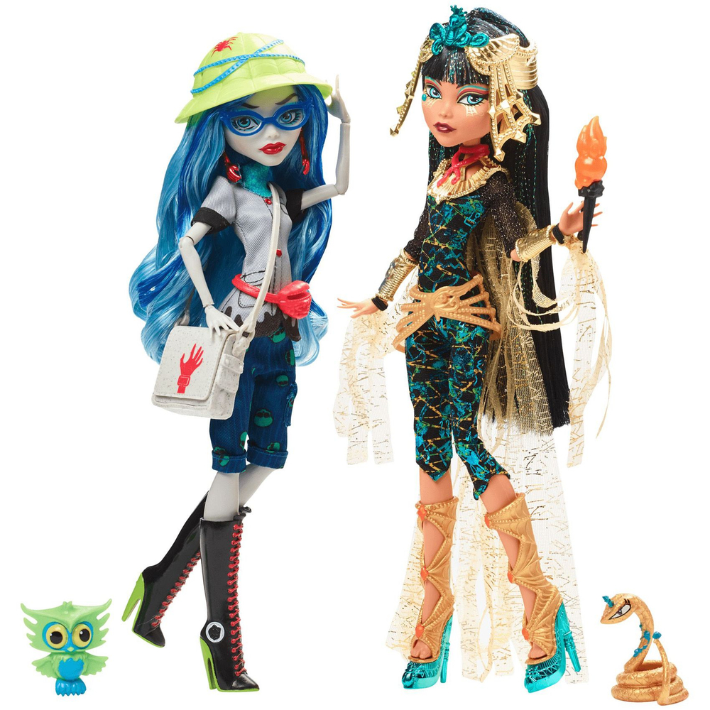 Набор Монстер Хай Гулия и Клео - Комик Кон 2017 / Monster High Ghoulia and Cleo - Comin Con 2017