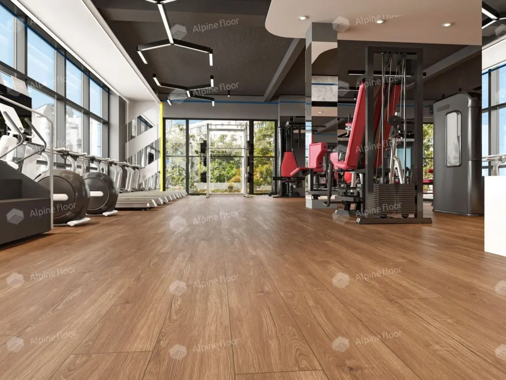 SPC ламинат Alpine Floor Секвойя Темная