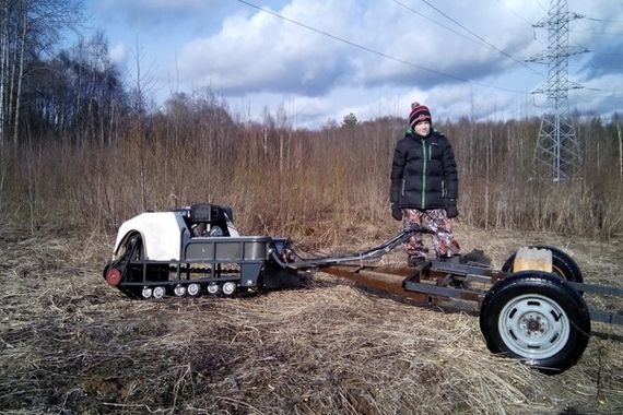 Мотобуксировщик ВЕПС &quot;Юнга&quot; 8.5 л.с.