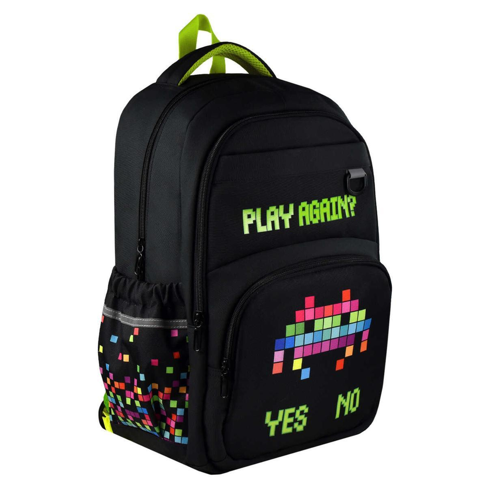 Рюкзак 2 отд. 31х46,5х15см, уплотн.спинка "Цифровая атака" ПЭ (Феникс+)