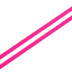 Резинка отделочная розовый неон 6 мм, Китай