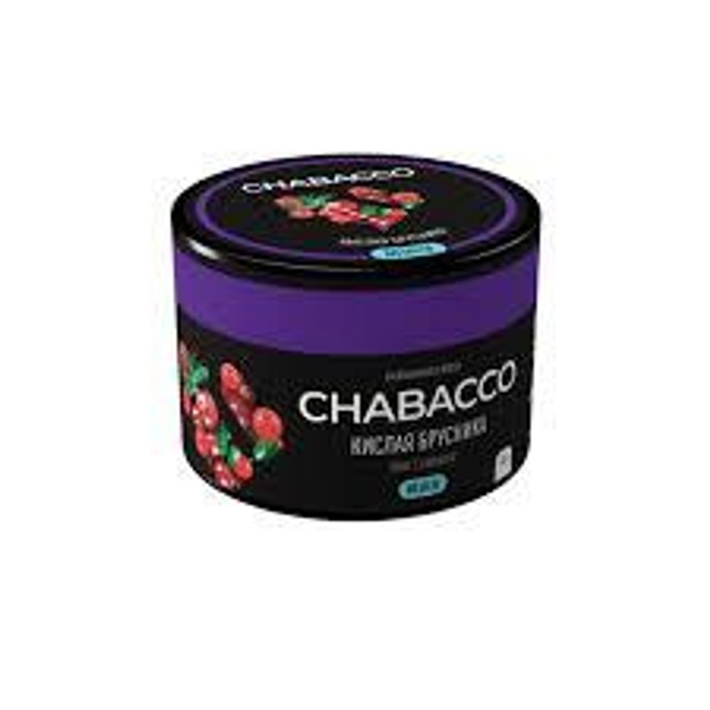 Chabacco Кислая брусника 50г