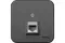 Розетка RJ45 Systeme Electric BLANCA накладная антрацит 30893