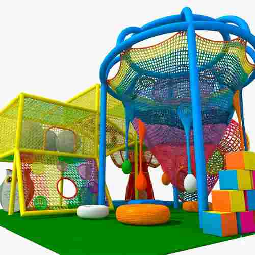 Детский верёвочный парк «Вверх-Тормашками» 8×8×4 м