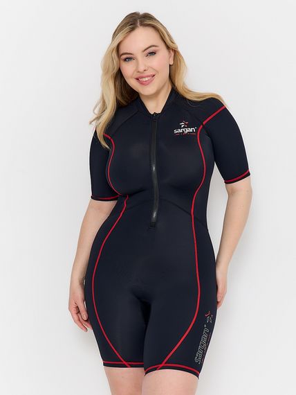 Гидрокостюм из лайкры Sargan Nero Lycra shorty lady