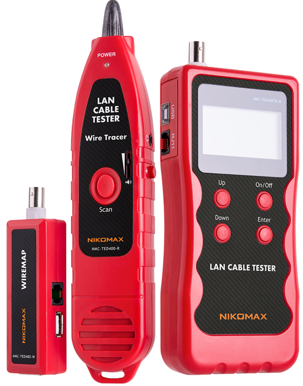 Кабельный тестер  NikoMax NMC-TED400TR
