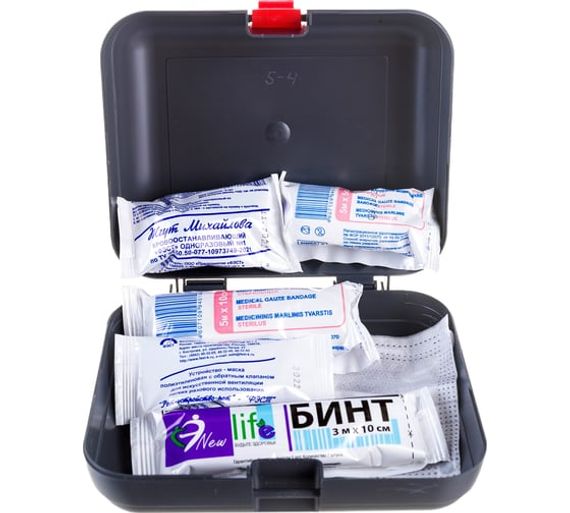 Аптечка первой помощи дорожная "ФЭСТ" (футляр №5) 
, арт. 1288
