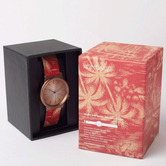 ЧАСЫ KOMONO WIZARD PRINT SERIES (HAWAIIAN)