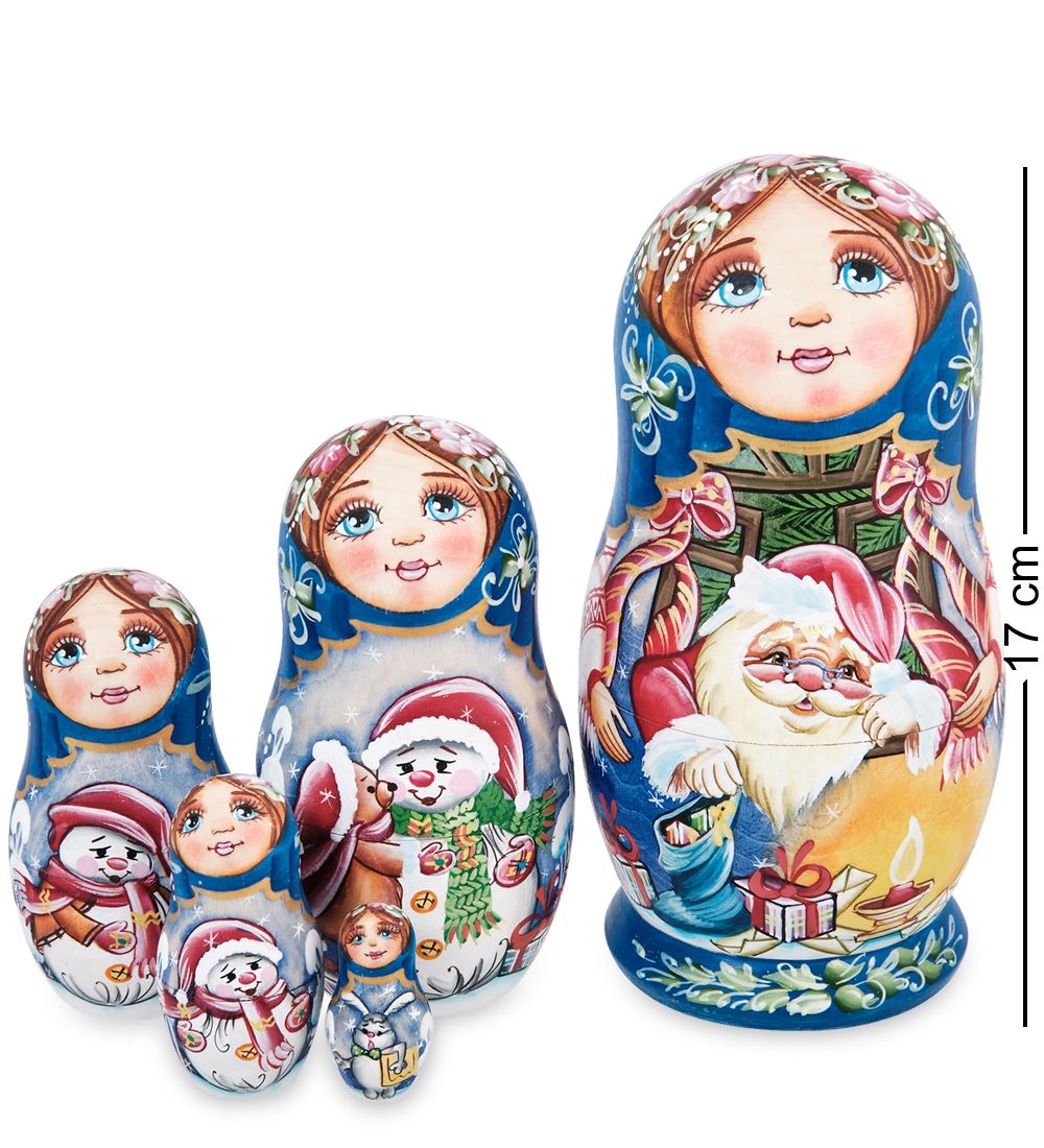 МР-16/38-C Матрешка 5м «Дед мороз»
