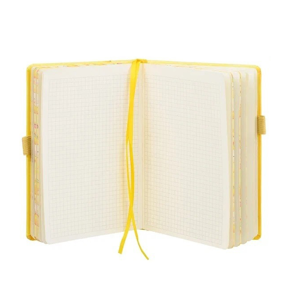 Ежедневник-блокнот Basir, формат А6, серия "Фруктовые мишки", мягкая обложка, 80 листов, размер 16*10.7 см