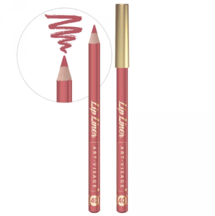 Art-Visage Карандаш для губ Lip Liner, тон №40, Розовый беж