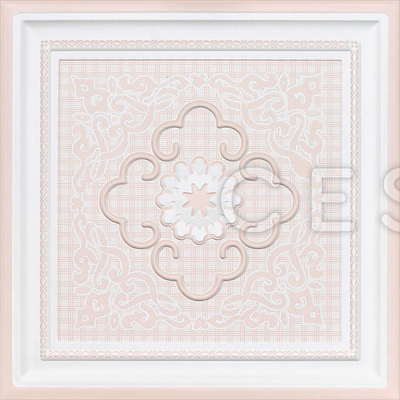 Кассетный алюминиевый потолок 30х30 см. Cesal Сатин 57D