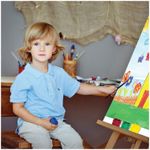 Гуашь ЮНЛАНДИЯ "ШКОЛЬНАЯ", 8 цветов по 17 мл, 191531